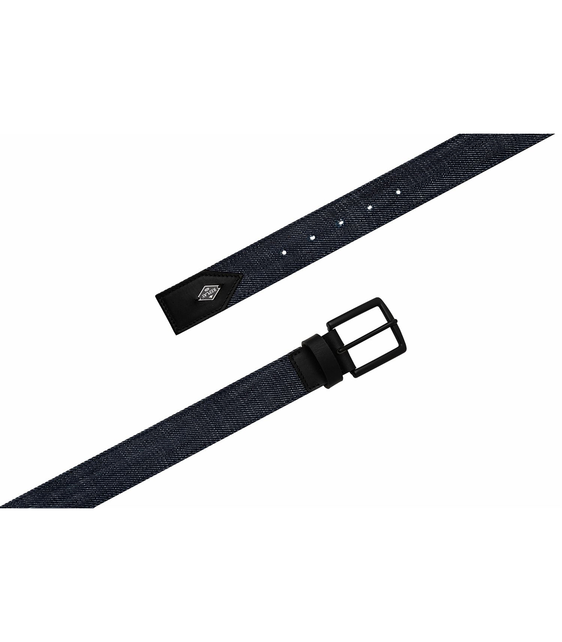 デニム＆レザーベルト 詳細画像 ダークブルー 2